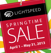 Lightspeed Spring Promotion