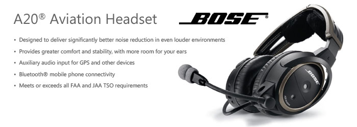 Bose A20 Aviation Headset