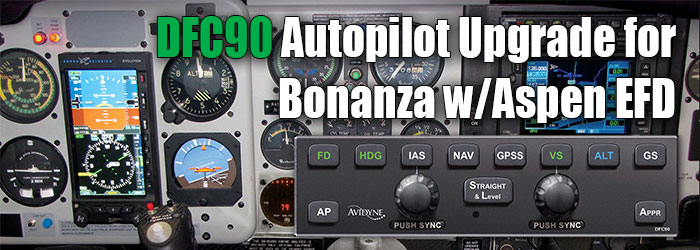 Avidyne DFC90 Autopilot for Bonanza