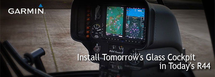 Garmin G500H in Robinson R44