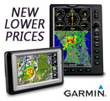 Reduced Prices on select Garmin Aviation GPS Portables