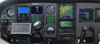 cessna aircraft panel image