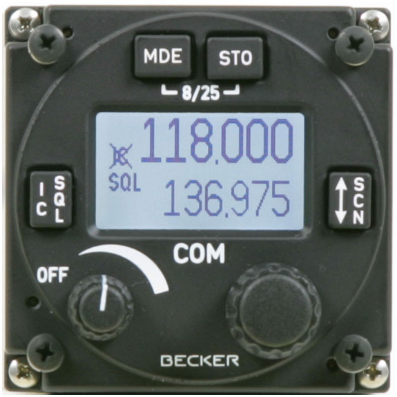 Becker Avionics AR-6201 VHF/AM Transceiver AR6201