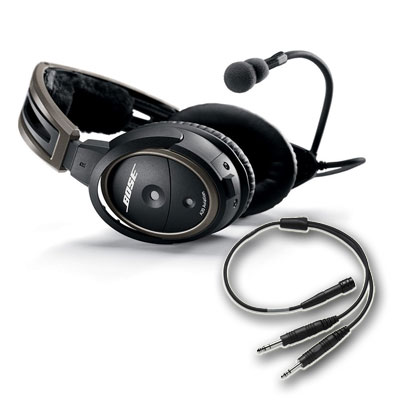 A20® Aviation Headset + Flex Cable (Installed, Bluetooth) image