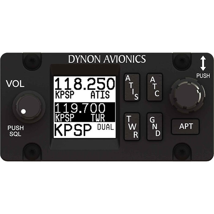 Dynon Avionics Integrated SkyView COM Radio (25 kHz) 1020XX000