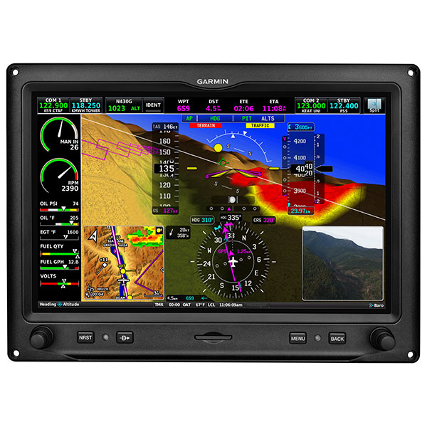 Garmin GDU 460 (Experimental) Garmin G3X Touch 10" Landscape Display
