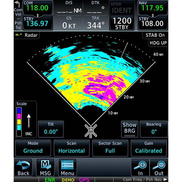 Garmin GWX 70H Digital Weather Radar (Helicopter) 010006761X