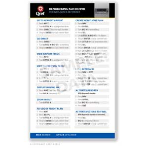 Qref KLN89 Q'Card Checklist image