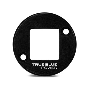 Show details for Faceplate (Dual USB, Circular) Picture of Faceplate (Dual USB, Circular)