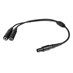 Show details for Headset Adapter, Dual GA to 6-pin Lemo Picture of Headset Adapter, Dual GA to 6-pin Lemo