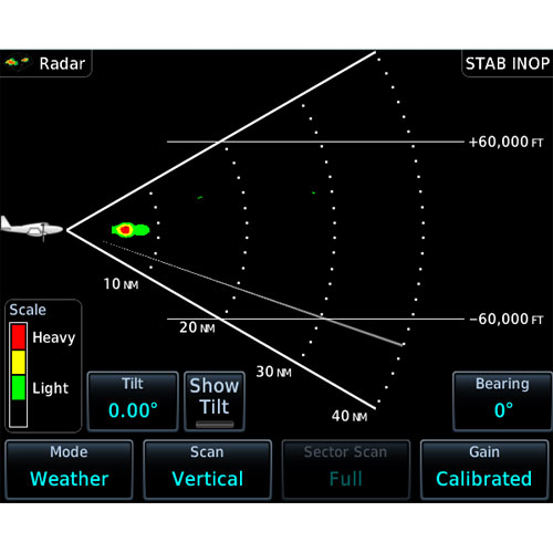 Garmin GWX 70 Digital Weather Radar 010-00676-0X