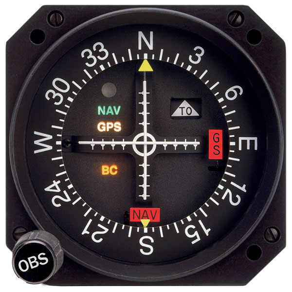 Mid-Continent Instr & Avionics MD200-306 Course Deviation Indicator ...