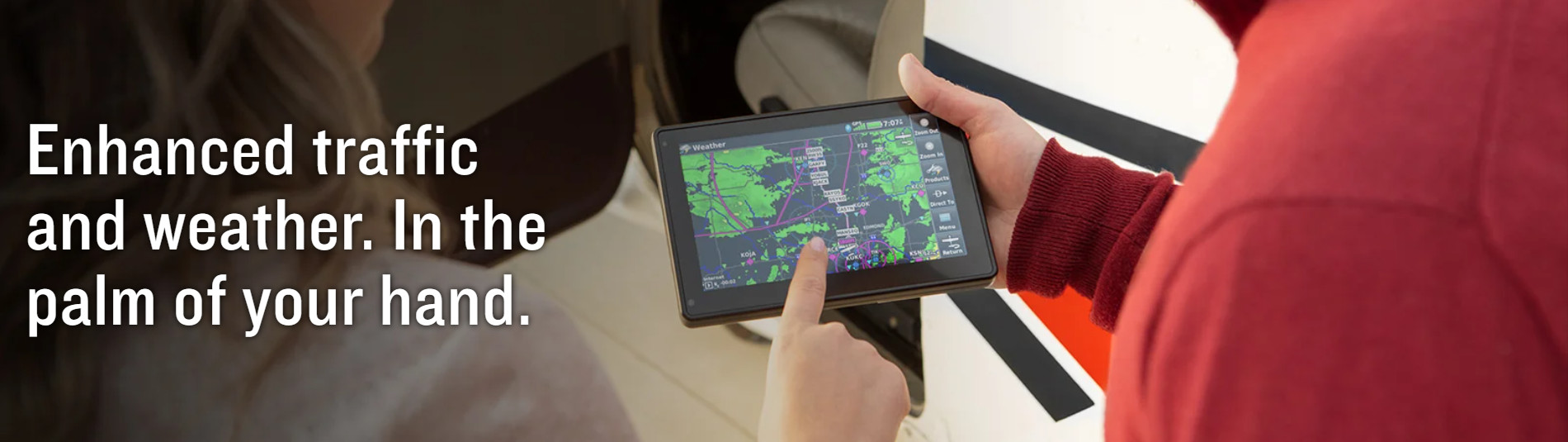 Garmin aera 760 Touchscreen Aviation GPS Portable