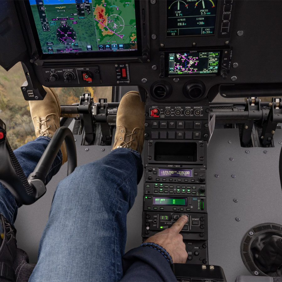 Garmin Adds GFC 600H for Airbus H130 Helicopters