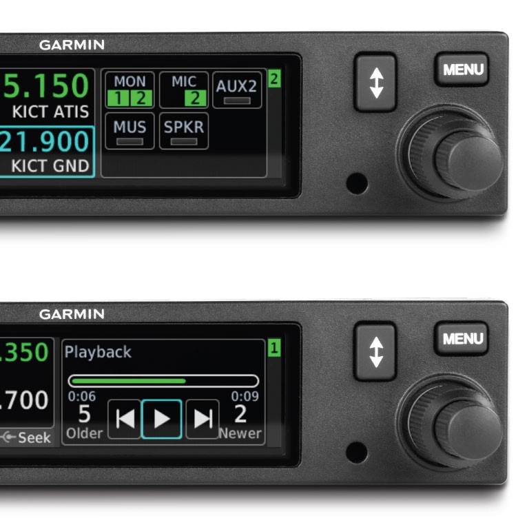 Garmin Adds Optional Audio Panel Capability to GTR 205