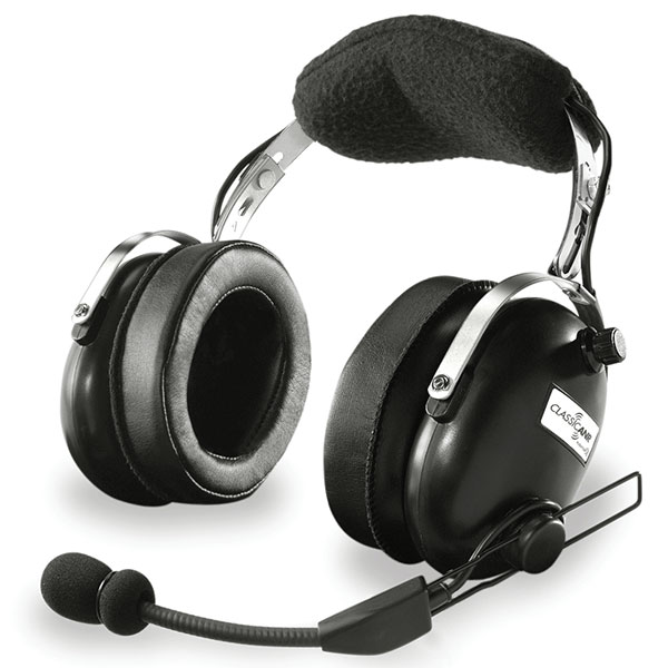 Casque Aviation Flightcom Classic 4DX – Pour Pilote Avion, Planeur, ULM – Très Bon état