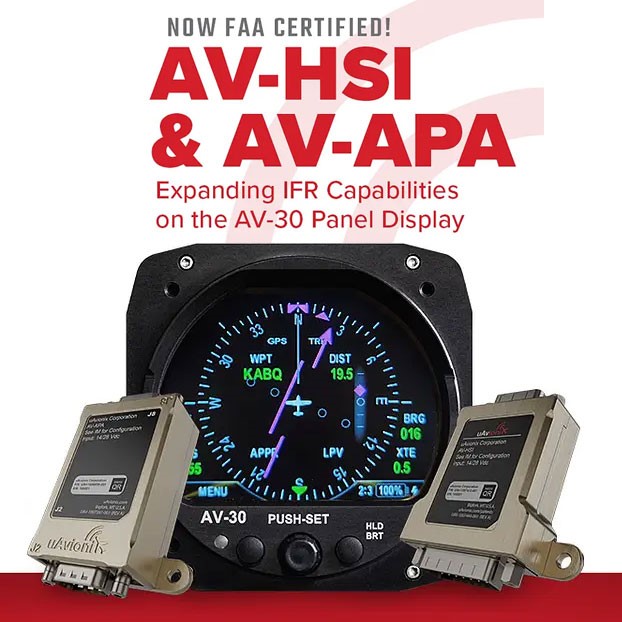 uAvionix Announces FAA Certification for AV-HSI and AV-APA