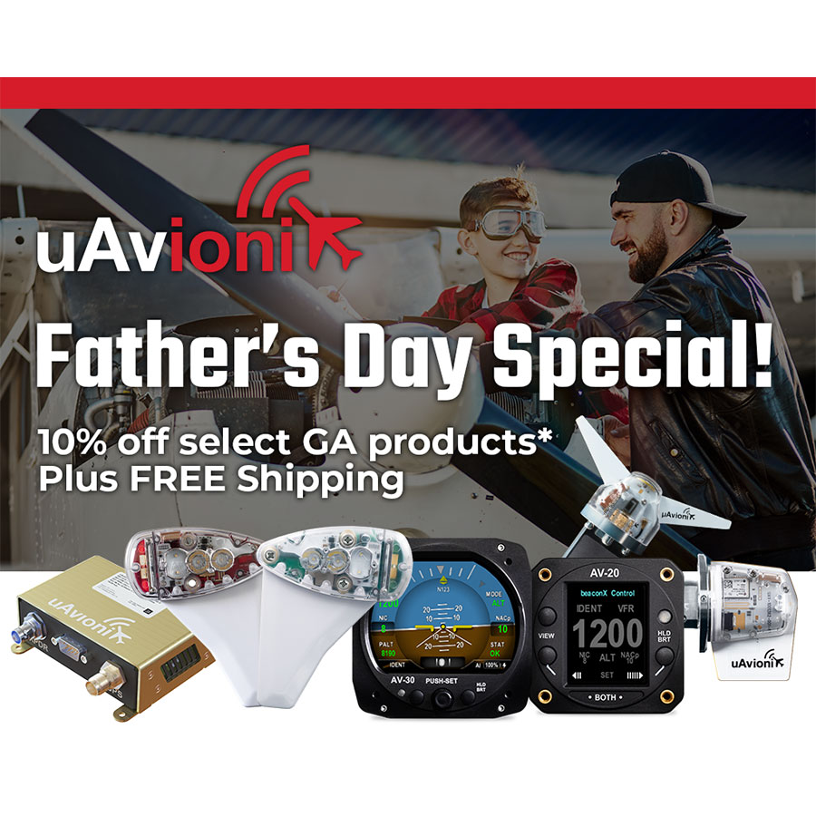 uAvionix Father's Day Special 2025