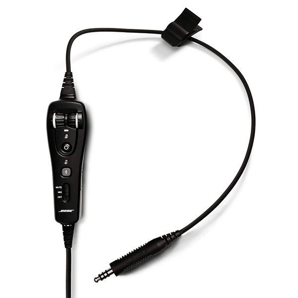 Bose A20® Aviation Headset (Dual GA Plugs) ANR Aviation Headset