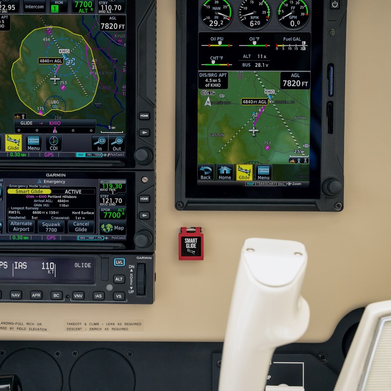 Garmin continues to enhance aviation safety with the introduction of Smart Glide